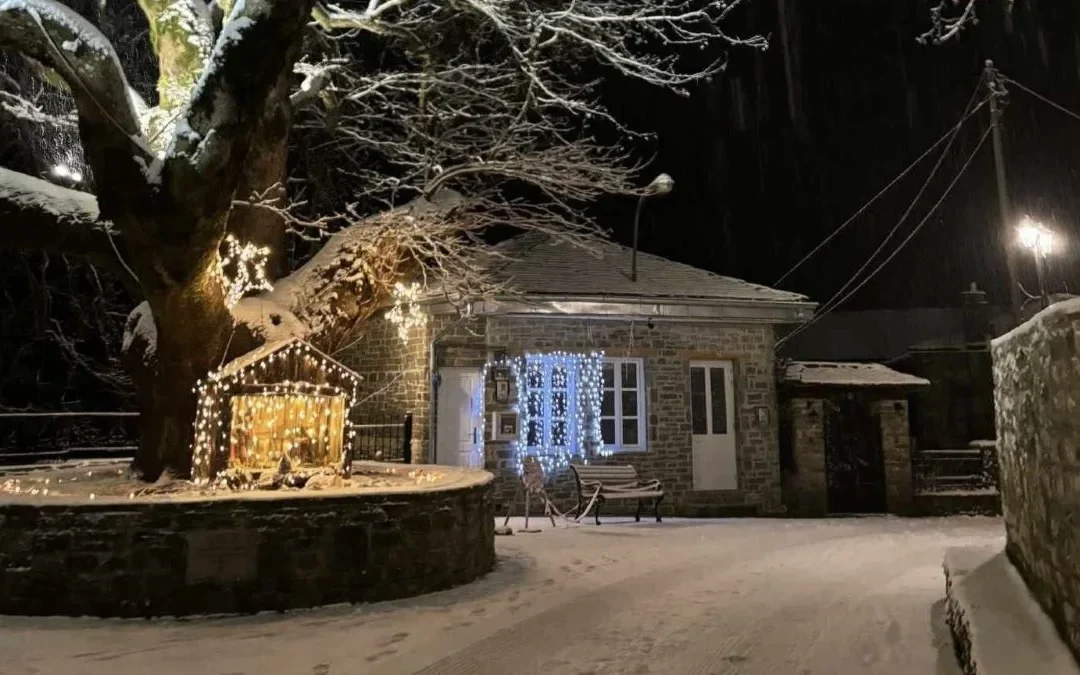 Χιόνια και παγετός στην Ήπειρο με επιχειρήσεις απεγκλωβισμού