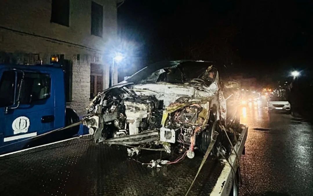 Πυρκαγιά σε Ι.Χ. στο 54ο χλμ. της παλαιάς Ε.Ο. Ιωαννίνων – Άρτας