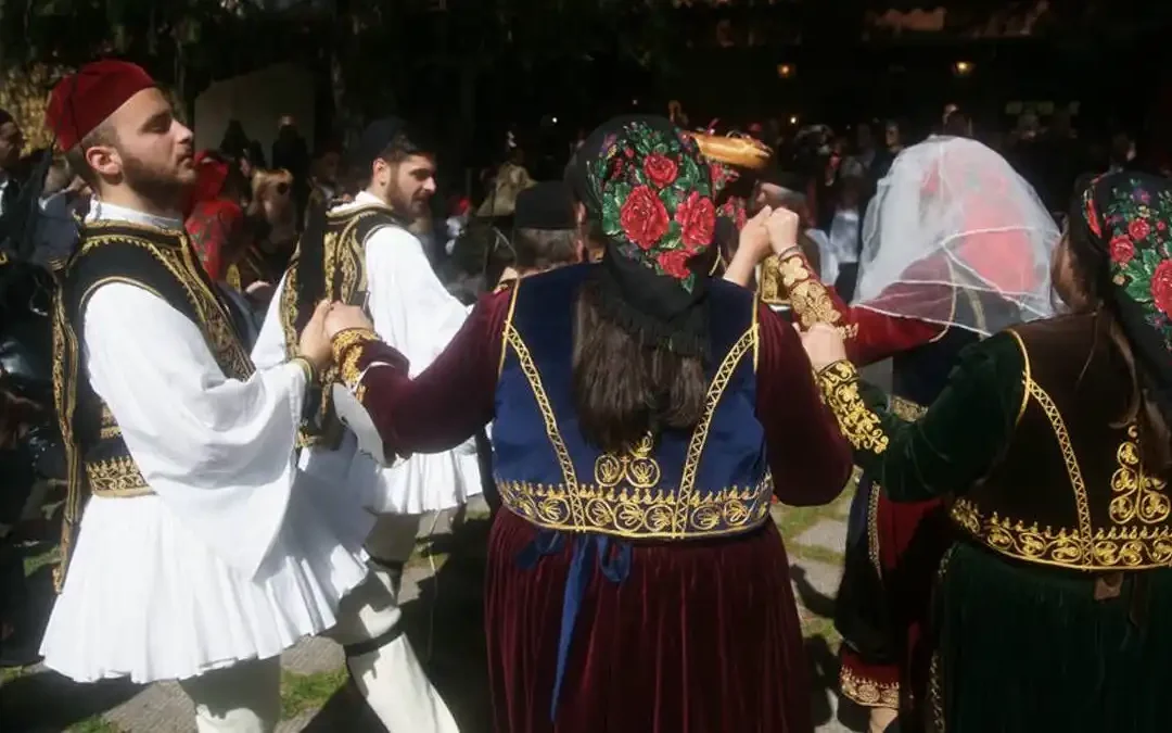 Αναβίωσε την Καθαρά Δευτέρα το έθιμο του αρβανίτικου γάμου στο Καστρί Ηγουμενίτσας