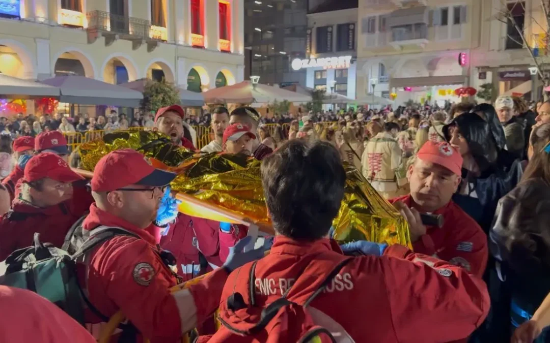 Ελληνικός Ερυθρός Σταυρός: 223 έκτακτα περιστατικά στο Καρναβάλι της Πάτρας