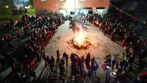 Αποκριάτικο γλέντι και παραδοσιακή τζαμάλα στο Ροδοτόπι