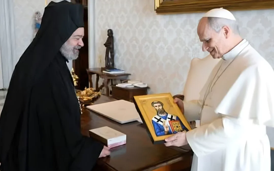 Έργο του κορυφαίου σύγχρονου Γιαννιώτη Αγιογράφου Κωνσταντίνου Γιαννάκη στον Πάπα Λέοντα ΙΔ΄