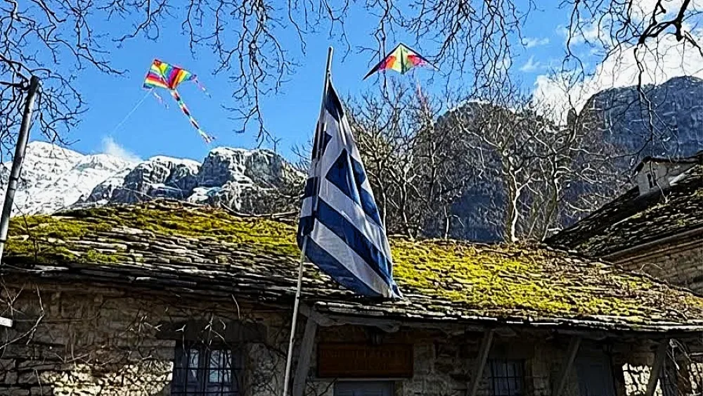 Στο Ζαγόρι για την Καθαρά Δευτέρα η Σοφία Ζαχαράκη και η ανάρτησή της για το νόημα των εορτών