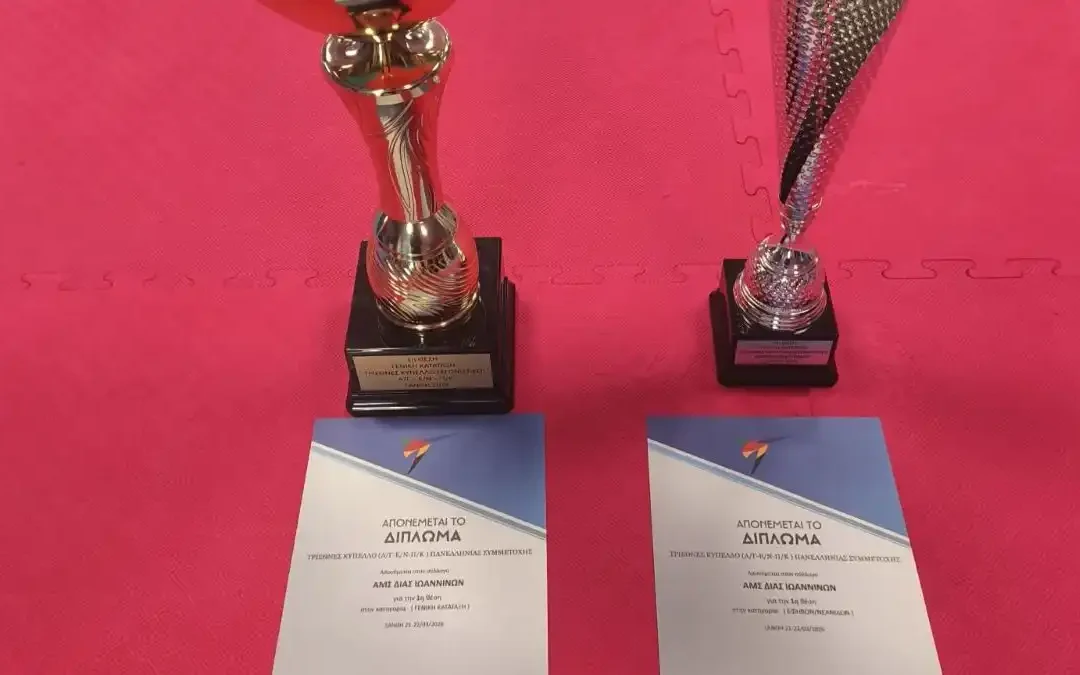 Στην κορυφή ο ΔΙΑΣ Ιωαννίνων – Πρωτιά σε τριεθνές κύπελλο Ταεκβοντό