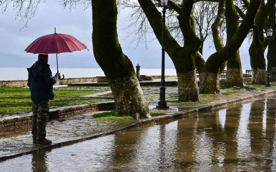 Ρεκόρ βροχοπτώσεων στα Ιωάννινα: Το βροχερό εξάμηνο έφερε το 110% της ετήσιας βροχής