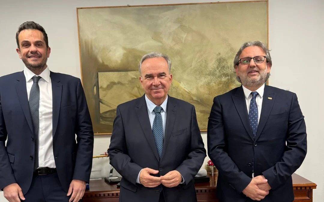 Συνάντηση Ν. Παπαθανάση με Σ. Μπέκα για ενίσχυση επιχειρηματικότητας και ανάπτυξη