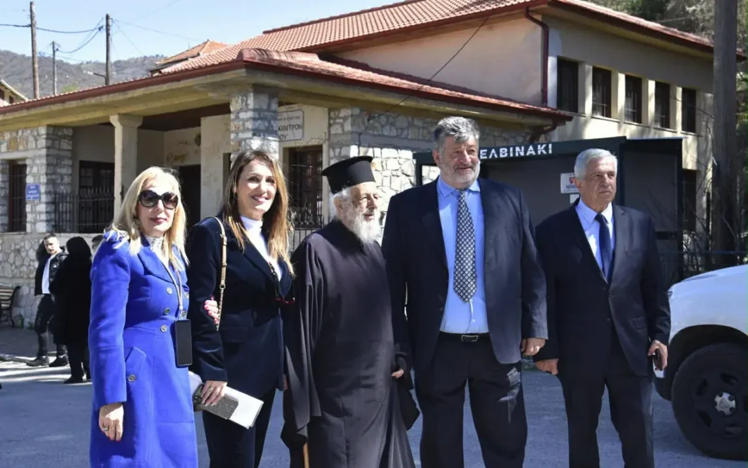 Ο υπερήλικας καλοσυνάτος ιερέας π. Χριστόδουλος Δεληγιάννης