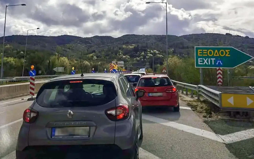 Σοβαρό τροχαίο στην Εγνατία Οδό στο ρεύμα καθόδου προς Ηγουμενίτσα – Έκλεισε η κυκλοφορία