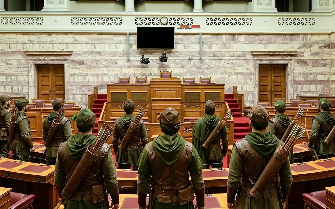 Βουλή-εξομολογητήριο: Οι 13 συν ένας “Ρομπέν” και η «αγιοποίηση» του ρουσφετιού