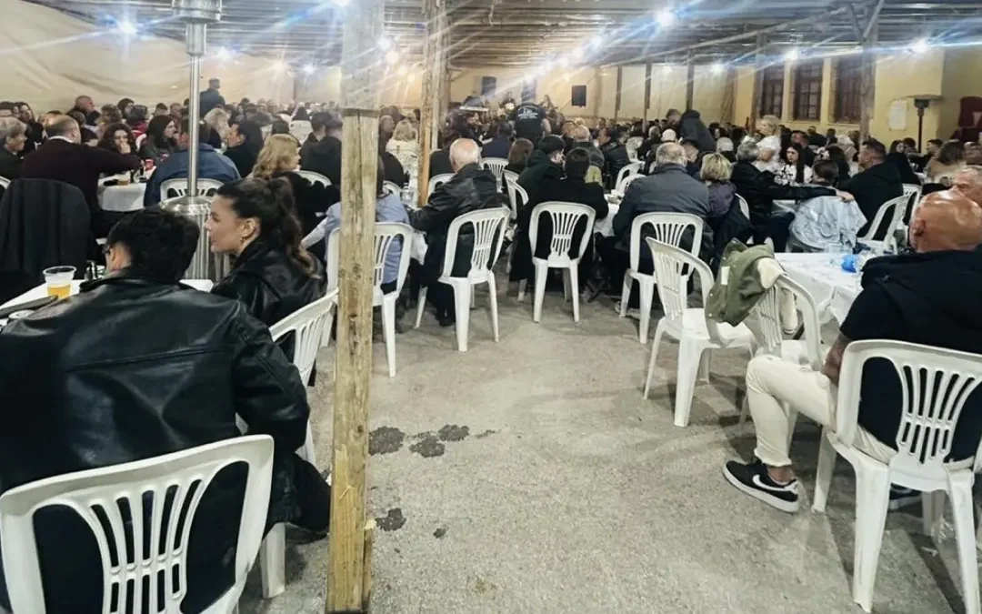 Σε εξέλιξη το μεγάλο γλέντι για τον Χρήστο στο Ριζοβούνι – Συγκινητική ανταπόκριση του κόσμου