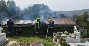 Ελληνικό Ιωαννίνων: Η φωτιά κατέστρεψε το οστεοφυλάκιο