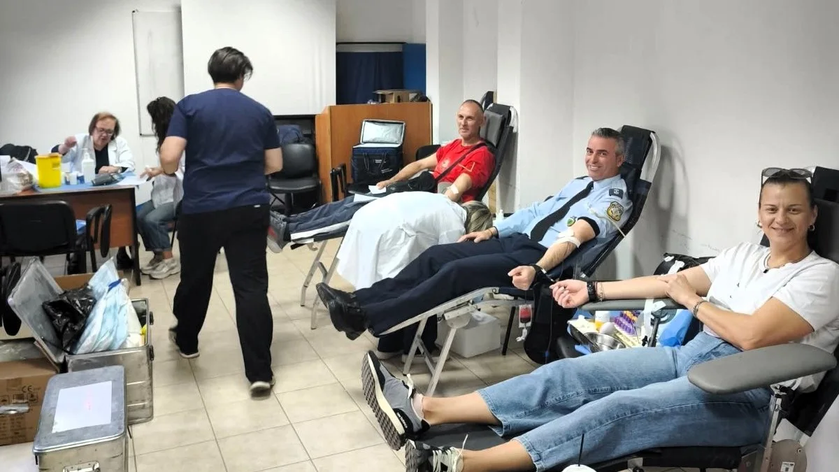 Θεσπρωτία – Πράξη αλληλεγγύης και προσφοράς μέσω Εθελοντικής Αιμοδοσίας από την Αστυνομία