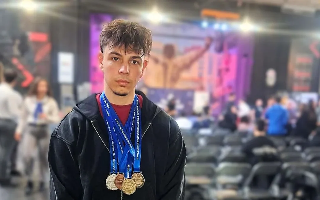 Εντυπωσιακή επίδοση με 4 μετάλλια για τον 17χρονο Γιώργο Γιαννάκη στο Πανελλήνιο Εφήβων δυναμικού τριάθλου