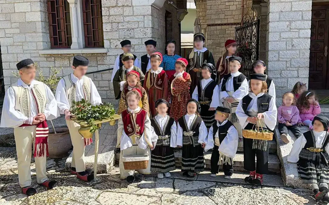 Τα κάλαντα του Λαζάρου από τα παιδιά της Λούτσας Ιωαννίνων γέμισαν τις γειτονιές με χαμόγελα