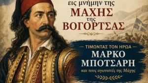 Ο Δήμος Ζηρού τιμά τον Μπότσαρη και τους ήρωες της Βογόρτσας