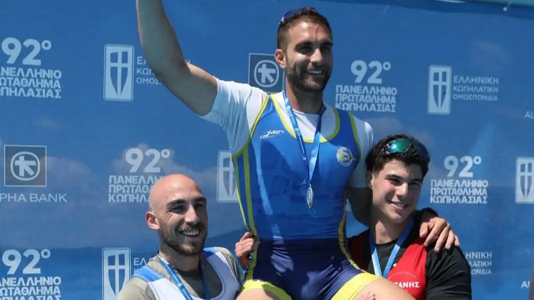 Σαρωτικός ο Στέφανος Ντούσκος: Τρία χρυσά και απόλυτη κυριαρχία στο Πανελλήνιο Πρωτάθλημα Κωπηλασίας