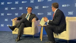 Κ. Πιερρακάκης από Ουάσιγκτον: «Προχωράμε σε μεταρρυθμίσεις όχι κάθε μήνα, αλλά κάθε εβδομάδα»