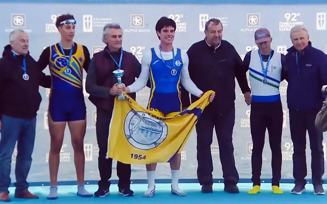 Μετάλλια και επιτυχίες για τον ΠΝΟΙ στο 92ο Πανελλήνιο Πρωτάθλημα Κωπηλασίας