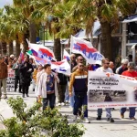 Πρωτομαγιά στην Πρέβεζα: Πορεία, ομιλίες και κατάθεση στεφάνων στον Άγιο Θωμά