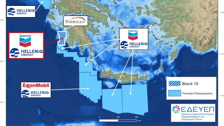 Υδρογονάνθρακες: Αίτημα Chevron με HELLENiQ ENERGY για έρευνες στον Κυπαρισσιακό Κόλπο (βίντεο)