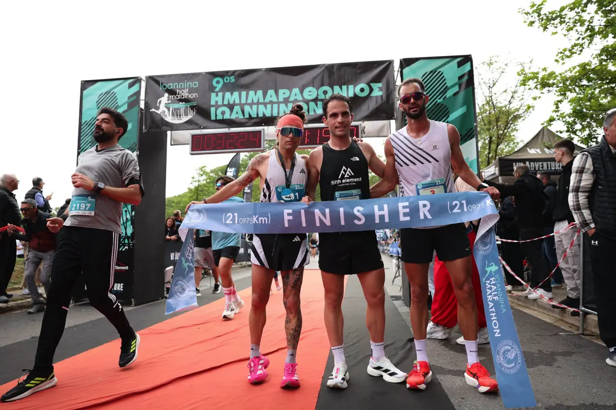 Ioannina Half Marathon 2026: Νικητής στα 21 χλμ. ο Αλέξανδρος Τζουμάκας με νέο ρεκόρ διαδρομής