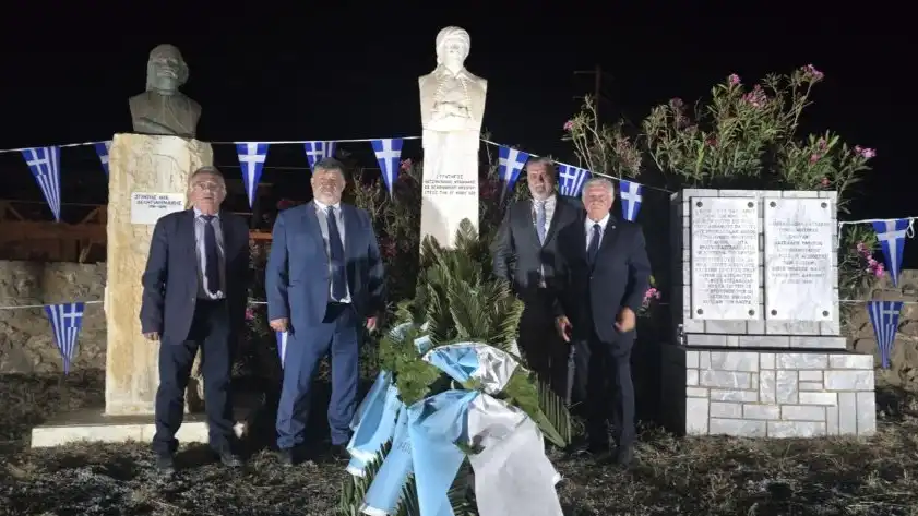 «Ιερό Τρίγωνο» μνήμης ένωσε Πωγώνι, Σφακιά και Αγία Νάπα για τον Χατζημιχάλη Νταλιάνη