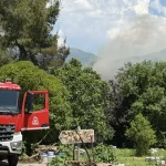 Συναγερμός στην Πυροσβεστική για φωτιά σε αποθήκη στον Κατσικά Ιωαννίνων (βίντεο)