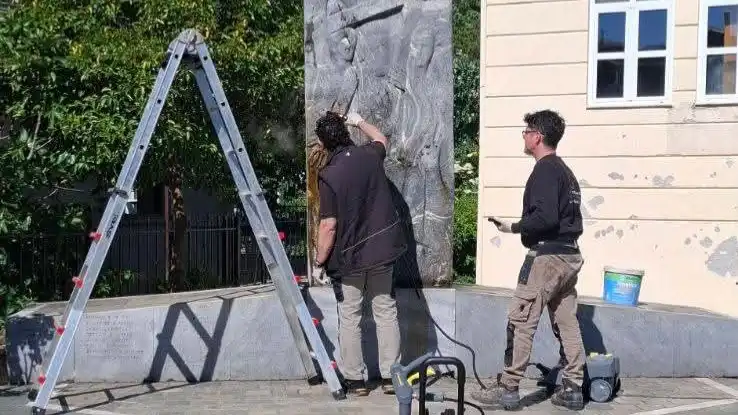 Κεφαλόβρυσο Πωγωνίου: Ξεκίνησε η ανάπλαση της πλατείας, υπό την αιγίδα της Βουλής των Ελλήνων