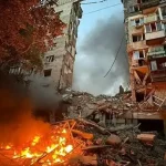 Ουκρανία: Τουλάχιστον ένας νεκρός και 16 τραυματίες στην επιδρομή της Ρωσίας στο Κίεβο