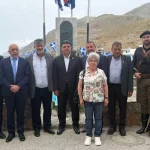 Ο Δήμαρχος Πωγωνίου στην επέτειο της Μάχης της Κρήτης στα Σφακιά