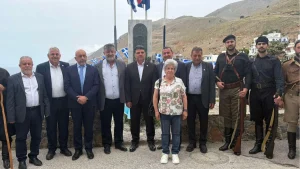 Ο Δήμαρχος Πωγωνίου στην επέτειο της Μάχης της Κρήτης στα Σφακιά