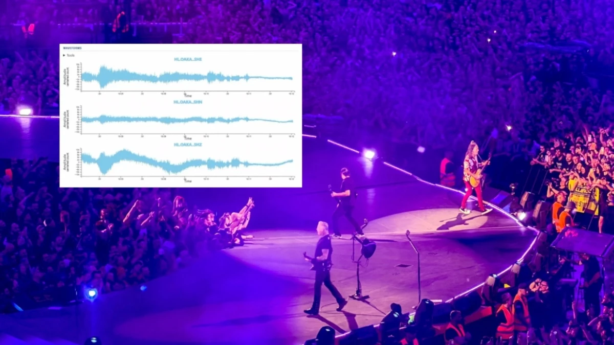 Σεισμός… από τους Metallica: Μικρές σεισμικές δονήσεις καταγράφηκαν στην Αθήνα!