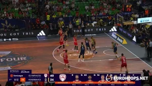 Ολυμπιακός – Φενέρμπαχτσε 79-61: Πρόκριση στον τελικό της Euroleague (βίντεο)