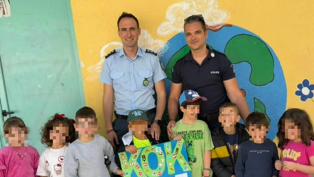 Ενημερωτική δράση της Αστυνομίας Πάργας για την κυκλοφοριακή αγωγή στα σχολεία