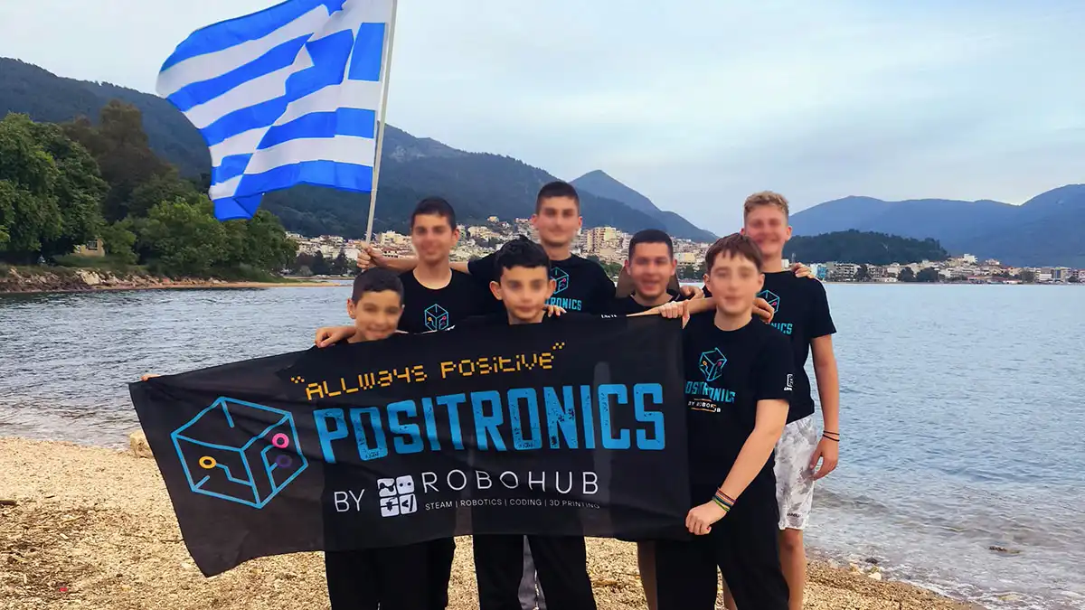Η ομάδα Positronics by ROBO HUB από την Ηγουμενίτσα στο Παγκόσμιο Πρωτάθλημα Ρομποτικής