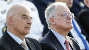 Ο Κ. Τασούλας και ο Ν. Δένδιας στην Κέρκυρα για την επέτειο της Ένωσης των Επτανήσων με την Ελλάδα
