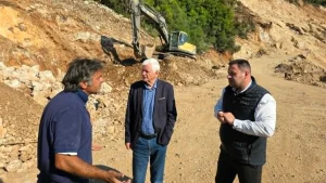 Αυτοψία δημάρχων Βορείων και Κεντρικών Τζουμέρκων στο έργο Πηγάδια – Γέφυρα Πλάκας