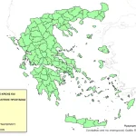 Σε ισχύ ο Ημερήσιος Χάρτης Πρόβλεψης Κινδύνου Πυρκαγιάς