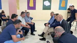 Μια ακόμα υπόσχεση στους παραγωγούς της Λαψίστας… Ως τέλη Ιουλίου οι αποζημιώσεις, είπε ο Υπουργός