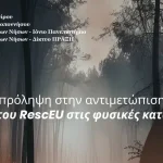 Διαδικτυακή εκδήλωση για το rescEU και την Πολιτική Προστασία απέναντι στις πυρκαγιές