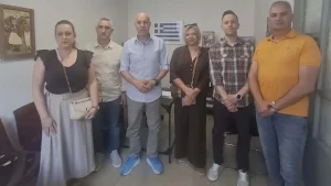 Συνάντηση της Ένωσης Στρατιωτικών Ιωαννίνων με τον Γιώργο Αμυρά