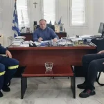 Δήμος Ζηρού: Συνάντηση με τον νέο διοικητή της Πυροσβεστικής Υπηρεσίας Φιλιππιάδας