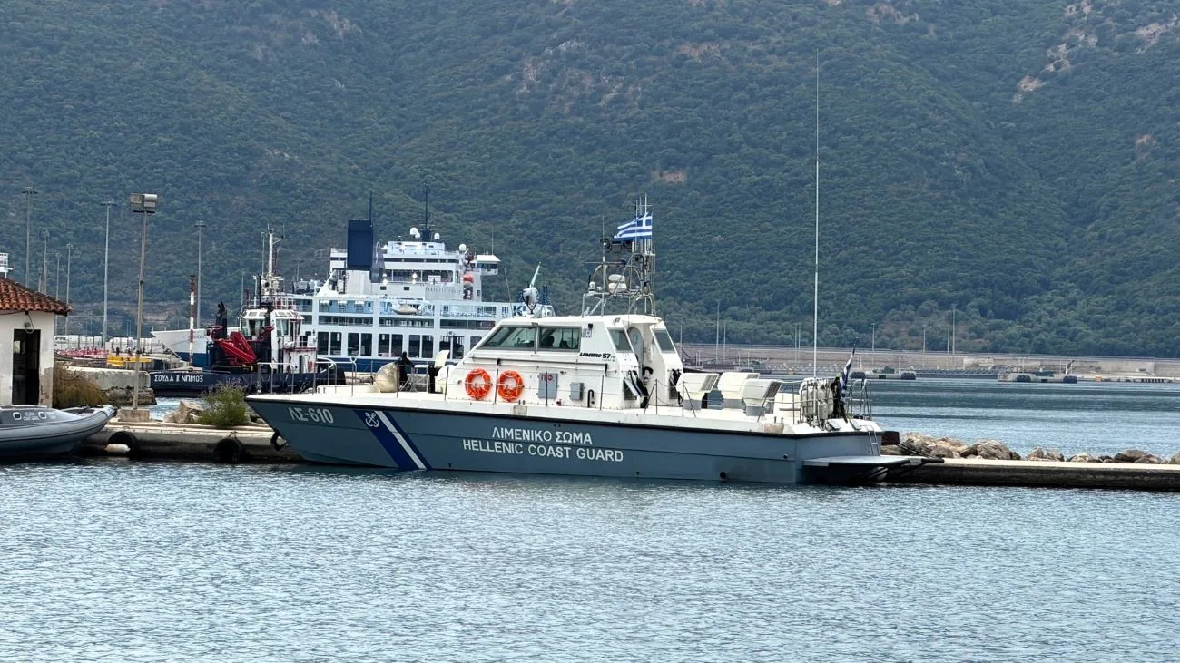 Με περιπολικό σκάφος του Λιμενικού η μεταφορά 21χρονης και 35χρονου στην Ηγουμενίτσα