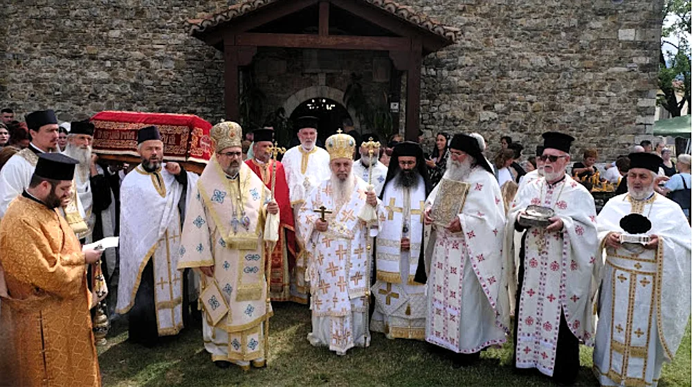 Εόρτασε το ιστορικό μοναστήρι του Ιωάννου του Βλαδίμηρου στο Ελμπασάν Αλβανίας