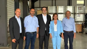 Ιωάννινα: Επίσκεψη Πιερρακάκη στην OMNIPACK στη Βιομηχανική Περιοχή