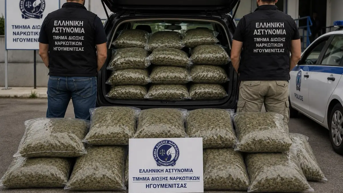 Συγχαρητήρια της Ένωσης Αστυνομικών Θεσπρωτίας για την κατάσχεση 109 κιλών κάνναβης