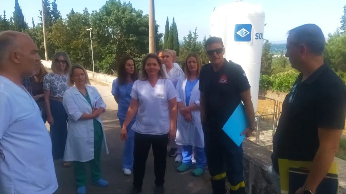 Άσκηση Πυρόσβεσης και Εκπαίδευση Προσωπικού στο Νοσοκομείο Άρτας
