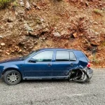 Τροχαίο ατύχημα στην παλιά Εθνική Οδό Ιωαννίνων – Άρτας στο ύψος του Αγίου Γεωργίου