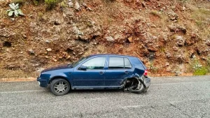 Τροχαίο ατύχημα στην παλιά Εθνική Οδό Ιωαννίνων – Άρτας στο ύψος του Αγίου Γεωργίου