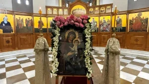 Στο Αργυρόκαστρο υποδέχθηκαν την Παναγία την Αργυροκαστρίτισσα